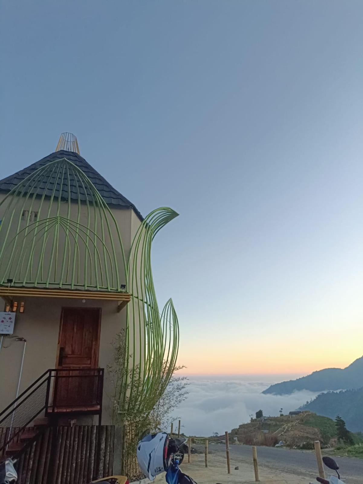 Afton Garden Valey Sikunir Syariah Villa Kejajar Kültér fotó